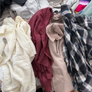 Lot of womens cardigans